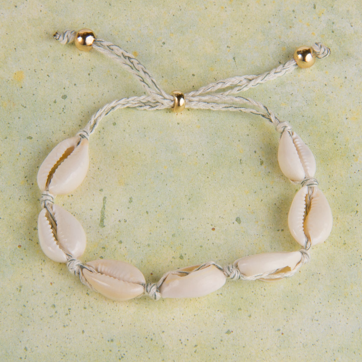 B1216 Genuine Shell Slider Bracelet
