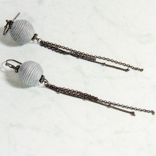 E2258-GY Corded Ball with Chain